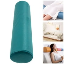 BinKFF Cervical Neck Roll Memory Foam Pillow, Bolster Pillow, Round Neck Pillows Support for Sleeping | Bolster Pillow for Bed, Legs, Back and Yoga | 3.9 Inch Diameter x 19.6 Inches Long