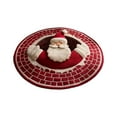 thumbnail image 1 of BinKFF Christmas 3D Rug - Santa Claus Quilted & Gnome Quilted Round Mat, Christmas Optical Illusion Rugs Decorative Rugs with Pattern, Christmas's Area Rug for Living Room, 1 of 4