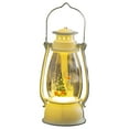 thumbnail image 1 of BinKFF Christmas Lantern, Fall Snow Globe Lantern - Thanksgiving Glittering Lighted Water Lantern, Fall Decorations Autumn Harvest Day Gifts, Home Halloween Christmas Decor, 1 of 9