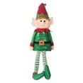 thumbnail image 1 of BinKFF Christmas Standing Doll, Xmas Stuffed Standing Figure with Extendable Legs Christmas Telescopic Decorations Doll for Door Window Table Fireplace Indoor Outdoor, 1 of 4