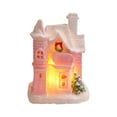 thumbnail image 1 of BinKFF Christmas Village Accessories Mini Gingerbread House Kit Ornaments Village House Resin Xmas Garden Miniature Kit Mini Gingerbread for Crafts Garden Accessories Gift ﻿, 1 of 9