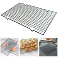 thumbnail image 1 of BinKFF Cooling Racks for Cooking and Baking, 10" x 11" Baking Rack, Heavy Duty Wire Cookie Rack for Cooking, Roasting, Grilling, Drying, Oven Safe, Fits Half Sheet Pan, 1 of 8