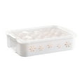 thumbnail image 1 of BinKFF Deviled Egg Containers with Lid, Plastic Egg Holder for Refrigerator, Clear Storage Deviled Egg Carrier Tray, Fridge Stackable Countertop Portable Egg Dispenser, 1 of 2