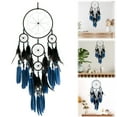 thumbnail image 1 of BinKFF Halloween Decorations Outdoor, Colorful Dream Catcher Rainbow Dream Catchers Wall Decor Handmade Feather Dreamcatcher Wall Hanging Ornament for Bedroom Living Room Home Decor, 1 of 8