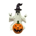 thumbnail image 1 of BinKFF Halloween Ghost Figurine, Spooky Resin Ghost Statue, Cute Halloween Figurine Resin Statue Cute Finger Decor for Halloween Decorations Porch and Indoor Home Decor, 1 of 8
