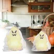 BinKFF Halloween Ghost Night Light Decorations Indoor, Halloween Lights for Bedroom Decor, Vintage Cute Halloween Decorations, Halloween Home Party Kitchen Table Decorations