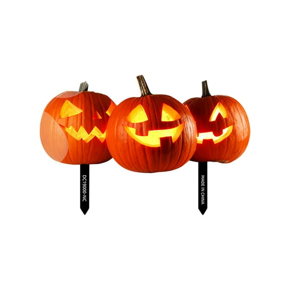BinKFF Halloween Thanksgiving Decorations Outdoor Yard Signs Halloween Yard Stakes Pumpkin Halloween Fall Lawn Sign Corrugated Plastic Happy Fall Harvest Decorations Outside