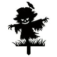 thumbnail image 1 of BinKFF Halloween Yard Signs Outdoor Decorations, Witch and Pumpkin Shaped Metal Lawn Signs Waterproof Glow in The Dark for Garden, Walkway, Patio, Porch Outside Decor, 1 of 6
