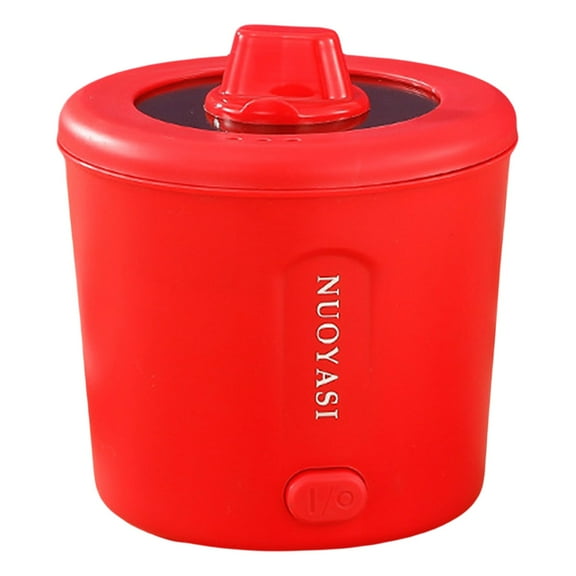 BinKFF Hot Pot Electric, 1L Mini Ramen Cooker, 450W, Multifunctional Electric Pot for Cooking Pasta, Soup, Portable Pots with Over-Heating Protection for Dorm, Office, Travel