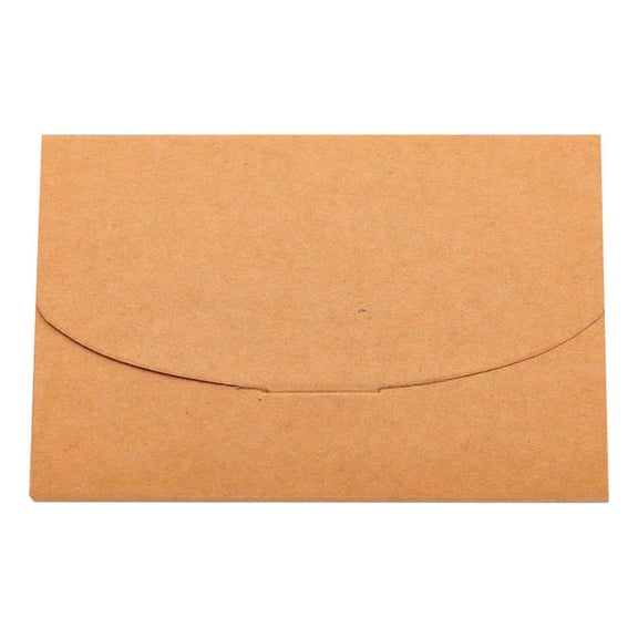 BinKFF Kraft Postcard Envelope - Brown Kraft Envelopes, Printable Greeting Card Envelopes Self Seal for Card Making, Photos, Invitations, Weddings, Graduation, Baby Shower