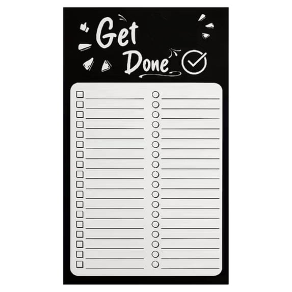 BinKFF Magnetic Whiteboard for Fridge 4.5"x7.8" Magnetic Dry Erase Board for Refrigerator Magnet to Do List White Board for Fridge Weekly Menu Board for Kitchen Meal Planner
