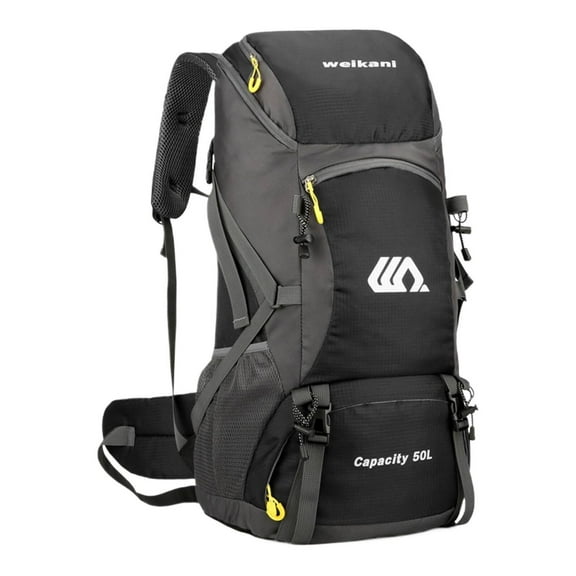 BinKFF Outdoor Travel Bag - Hiking Backpack 50L, Lightweight Travel Backpack Camping Essentials Bag Outdoor Sport Daypack for Men Women Trekking Hunting Adventure Gear