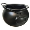 thumbnail image 1 of BinKFF Plastic Black Cauldron Kettle Halloween Candy Bowl, 2025 Large Witch Cauldron Pot Bucket for Halloween Decorations Trick or Treat Party Supplies, Halloween Decoration, 1 of 8
