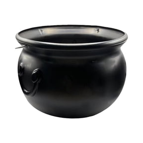 Large Plastic Cauldrons for Party Decor