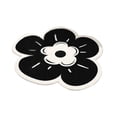 thumbnail image 1 of BinKFF Round Shower Mat Flower Mat, Shower Mat Non Slip Without Suction Cups, 27.5 Inch, Bath Mat for Textured Tub Surface, Bathroom, Bathroom, Quick Drying, 1 of 9