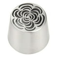 thumbnail image 1 of BinKFF Russian Piping Tips, Extra Large Russian Piping Tip, Stainless Steel Flower Piping Tips Rose Floral Icing Nozzles for Cake Decorating, Frosting, Cream Flower DIY Cookies, 1 of 6