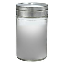 BinKFF Salt & Pepper Shakers, Glass Salt & Pepper Shakers with Adjustable Pour Holes, Salt & Pepper Dispensers with Removable Lids, Salt Spice Shakers for Kitchen Restaurant