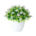 thumbnail image 1 of BinKFF Small Fake Plants Mini Artificial Fake Potted, Mini Potted Plants, Artificial Pot Flowers Small Fake Plants with Pot Mini Potted Plants for House Office Tabletop Decoration, 1 of 4