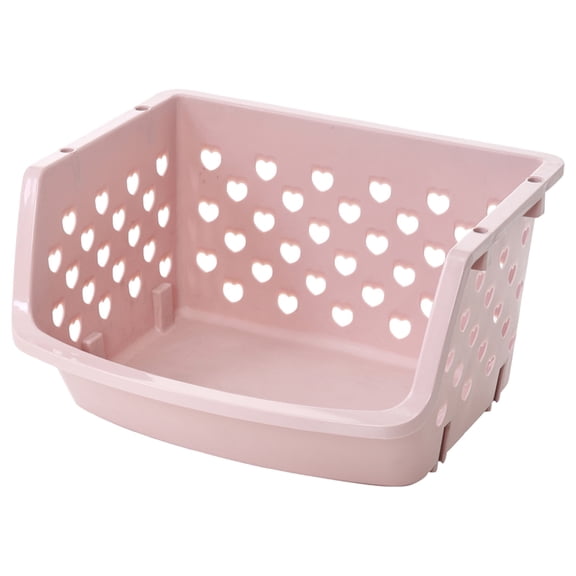 BinKFF Stackable Baskets for Pantry Organizers and Storage,Vegetable Fruit Basket for Countertop,Kitchen Storage Plastic Baskets,Produce Potato Onion Storage Bin