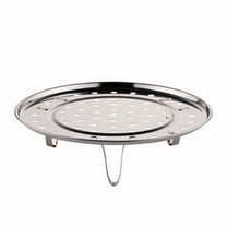 BinKFF Steamer Rack Premium 304 Stainless Steel Steaming Rack Steam Tray with Removable Legs for Steamer Cookware Instant Pressure Cooker Multi-functional Steamer Basket