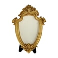 thumbnail image 1 of BinKFF Vintage Small Gold Picture Frames Antique Resin Photo Frame with Resin Backboard for Tabletop Display or Wall Hanging Ornate Baroque Decor for Home Wedding Gallery Hotel, 1 of 5