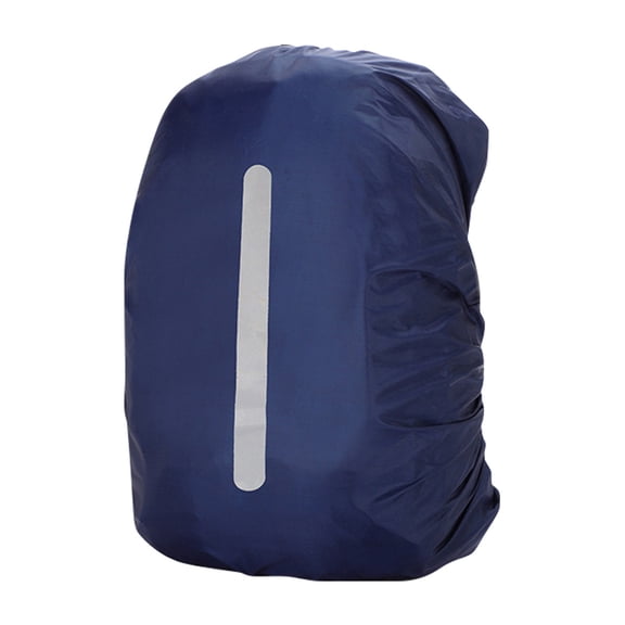 BinKFF Waterproof Rain Cover for Backpack, Backpack Rain Cover with Reflective Strip and Antislip Cross Buckle Strap, Ultralight Compact Portable, for Cycling, Hiking, Camping, Traveling