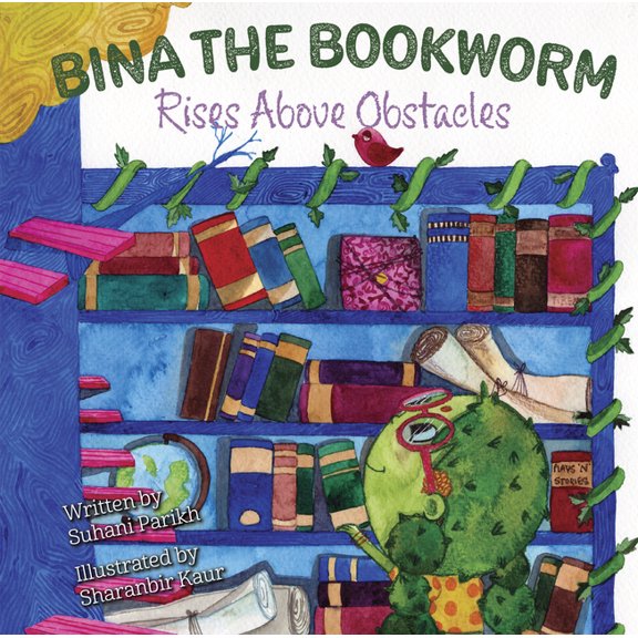Bina the Bookworm: Rises Above Obstacles, (Hardcover)