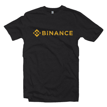 Binance Font Tee