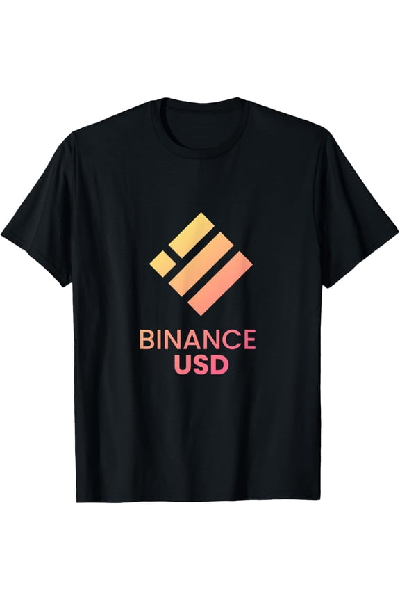Binance USD BUSD Logo Cryptocurrency Image T-Shirt