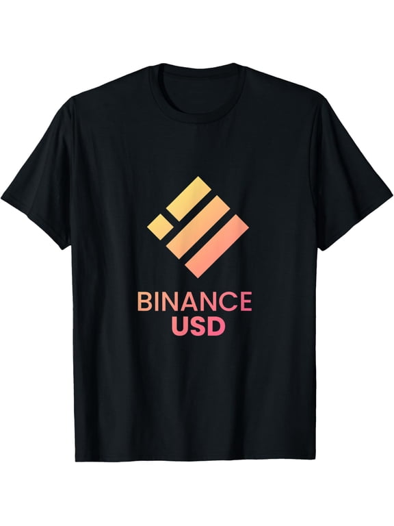Binance USD BUSD Logo Cryptocurrency Image T-Shirt