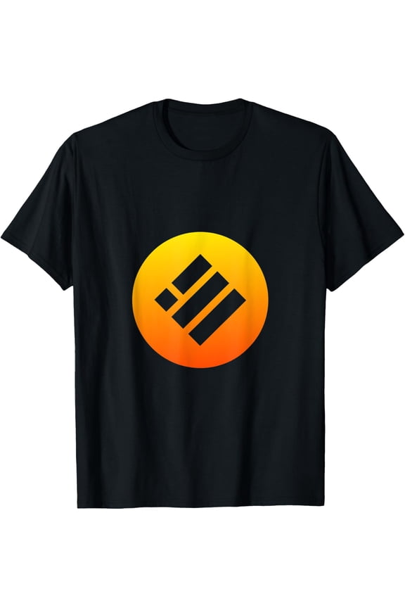 Binance USD BUSD Logo Cryptocurrency Image T-Shirt