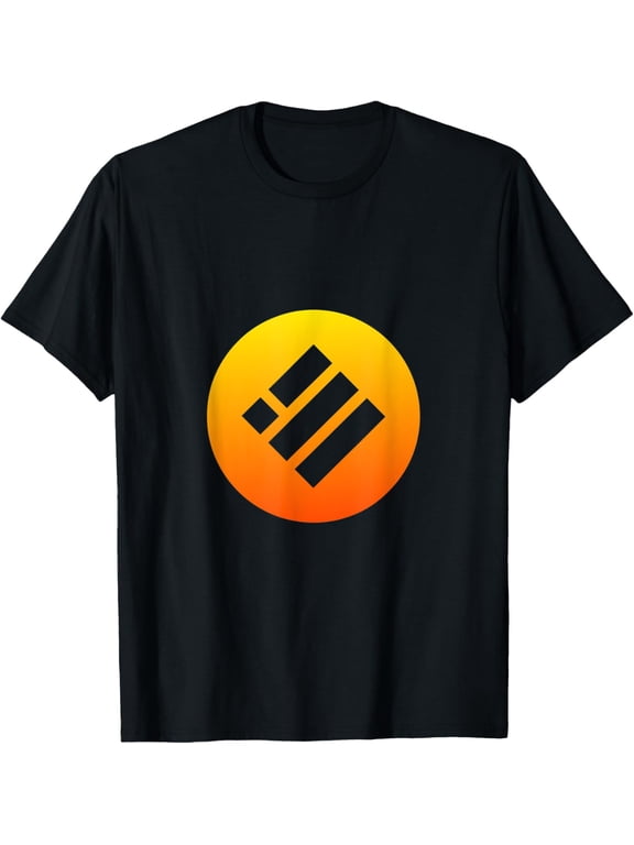 Binance USD BUSD Logo Cryptocurrency Image T-Shirt
