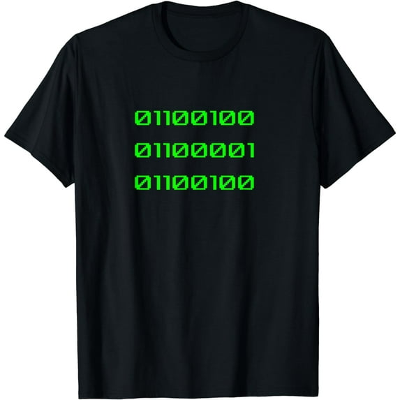 Binary Code Computer Geeks Funny T-Shirt