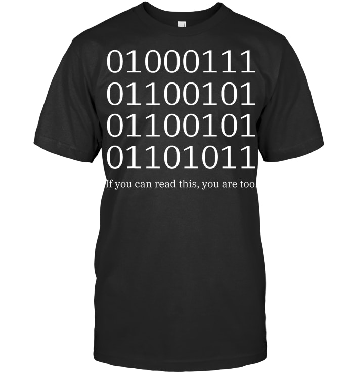 Binary Code Funny Computer Science Programmer Coding Programmer T Shirt ...