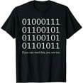 thumbnail image 1 of Binary Code - Funny Computer Science Programmer & Coding T-Shirt, 1 of 4
