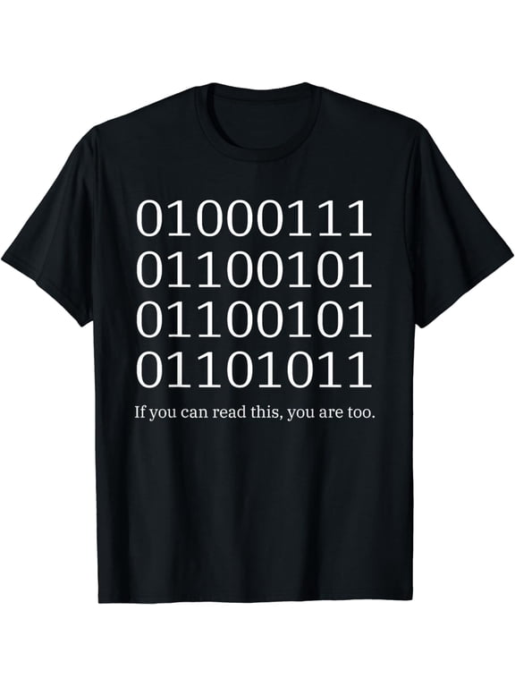 Binary Code - Funny Computer Science Programmer & Coding T-Shirt