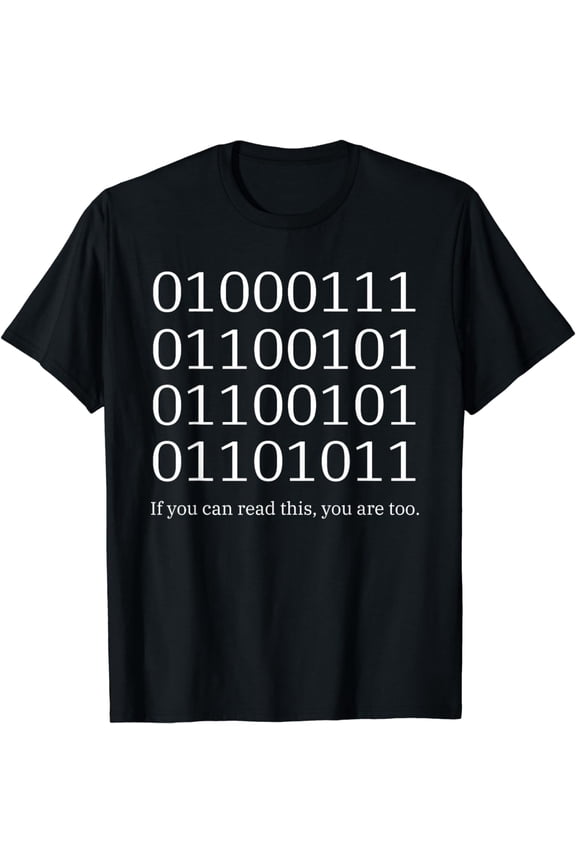 Binary Code - Funny Computer Science Programmer & Coding T-Shirt