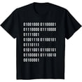 thumbnail image 1 of Binary Code Happy New Year! Geeky Top Coder Nerds Programmer T-Shirt, 1 of 3