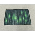 thumbnail image 1 of Binary Code Rugs, Computer Science Rugs, Black and Green Rug, Matrix Code Rug, Software Rug, Modern Rugs, Soft Carpet, Cool Rug, Hallway Rug, 3.3'x6.5' - 100x200 cm, 1 of 9