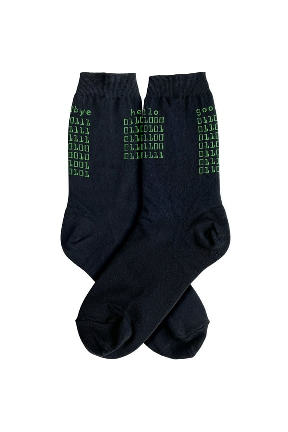 Binary Code Women's Socks