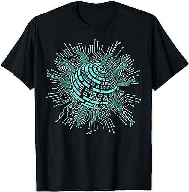 Binary Coding Computer Nerd Geeks Programmer Funny Coding T-Shirt ...