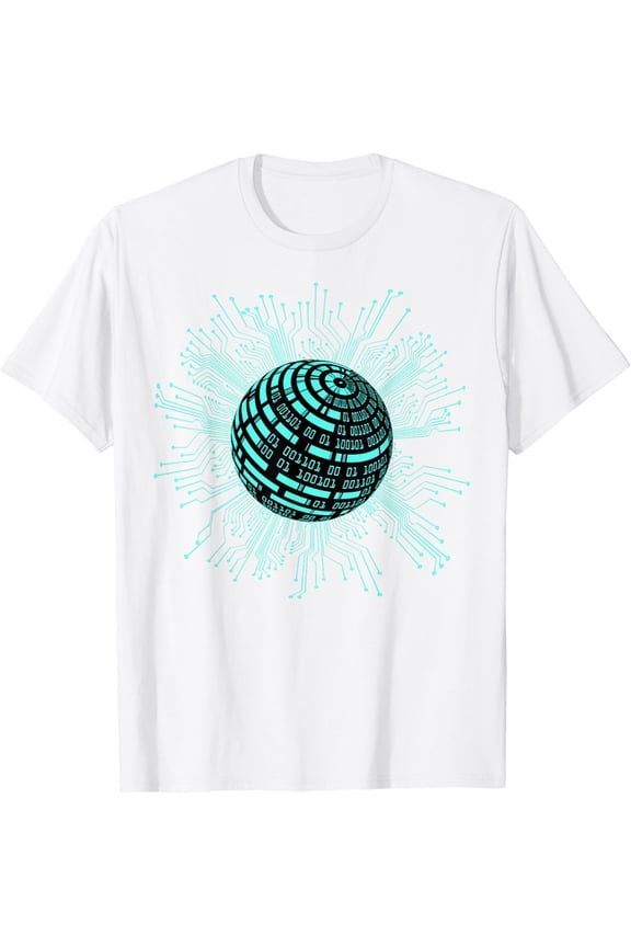 Binary Coding Computer Nerd Geeks Programmer Funny Coding T-Shirt