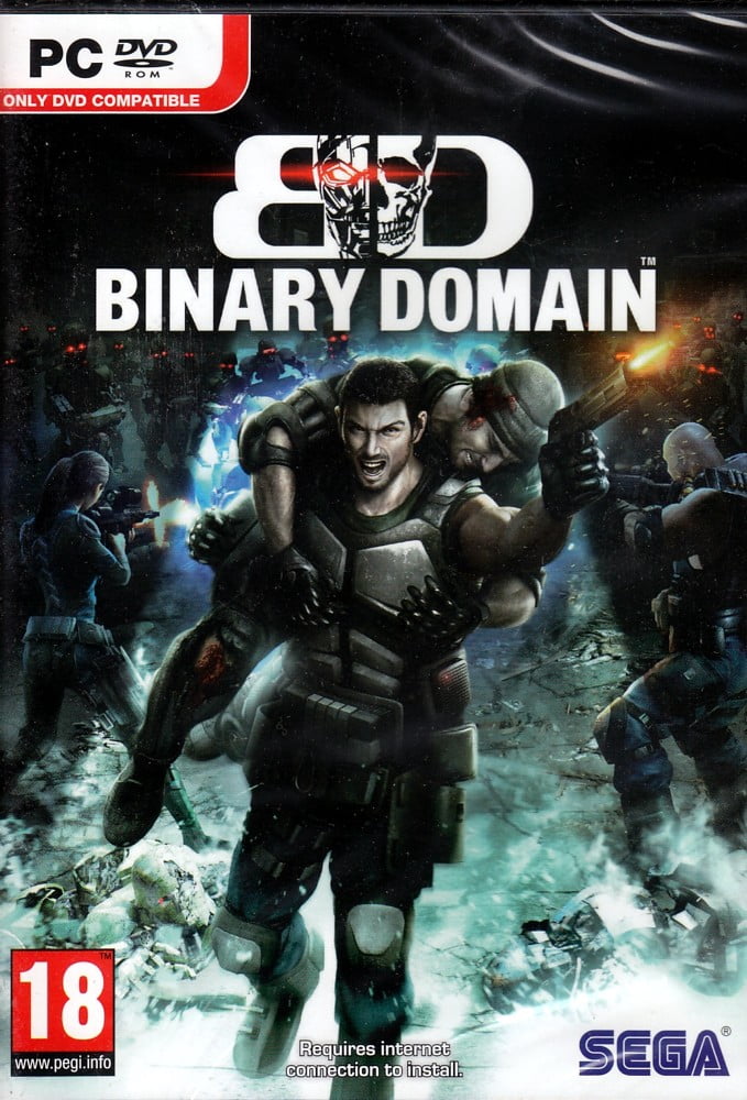 Binary Domain PC DVD - As the lines start to blur between man and ...