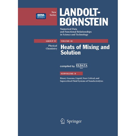Binary Gaseous, Liquid, Near-Critical, and Supercritical Fluid Systems of Nonelectrolytes, (Paperback)