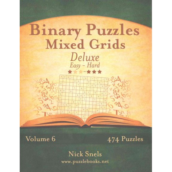 Binary Puzzles Mixed Grids : Easy to Hard