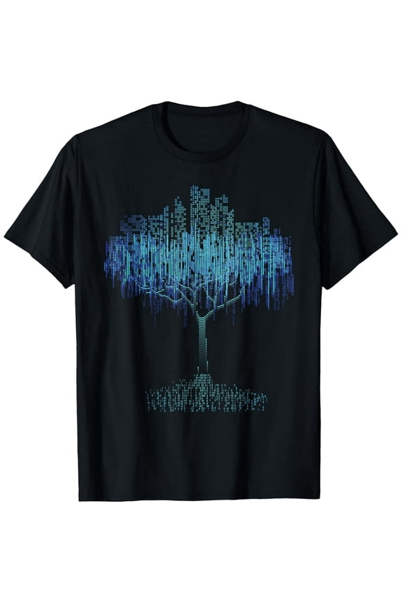 Binary Tree Coding Computer Programmer Shirts Men T-Shirt