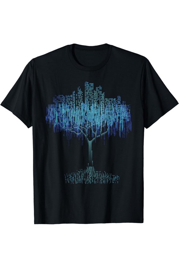 Binary Tree Coding Computer Programmer Tee Shirt T-Shirt