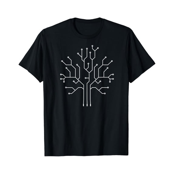 Binary Tree Computer Coding T-Shirt - Gift For Programmers - Walmart.com