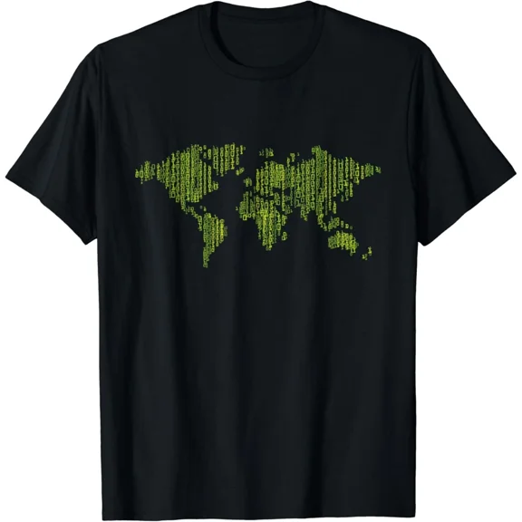 Binary World Computer Coding Programmer Gift Unisex T-Shirt