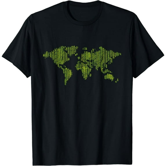Binary World Computer Coding Programmer T-Shirt